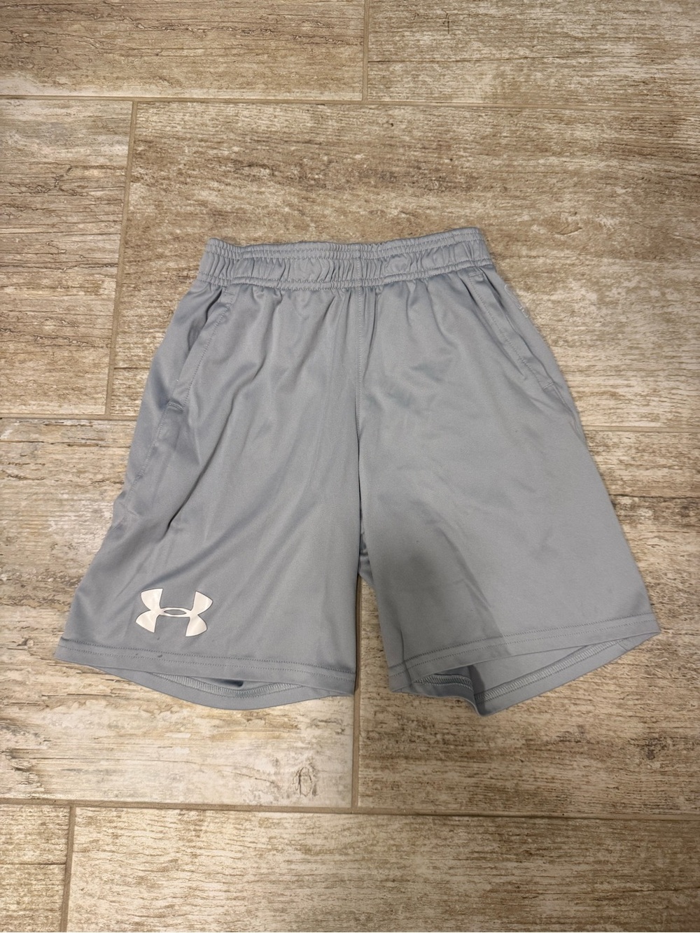 Under Armour Light Gray Performance Shorts